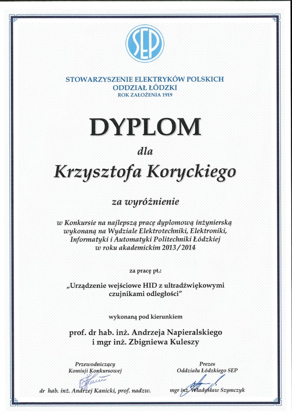 dyplom